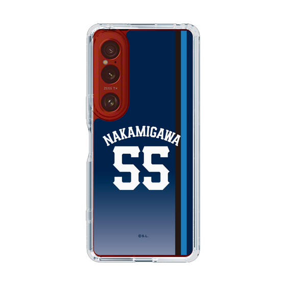 スリムプロテクションケース［ 埼玉西武ライオンズ- #55 NAKAMIGAWA - ビジター ］