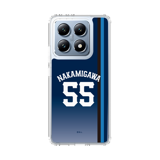スリムプロテクションケース［ 埼玉西武ライオンズ- #55 NAKAMIGAWA - ビジター ］
