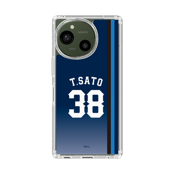 スリムプロテクションケース［ 埼玉西武ライオンズ- #38 T.SATO - ビジター ］