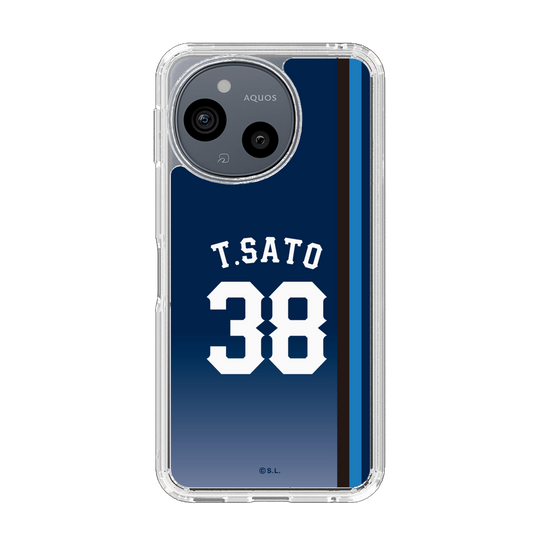 スリムプロテクションケース［ 埼玉西武ライオンズ- #38 T.SATO - ビジター ］
