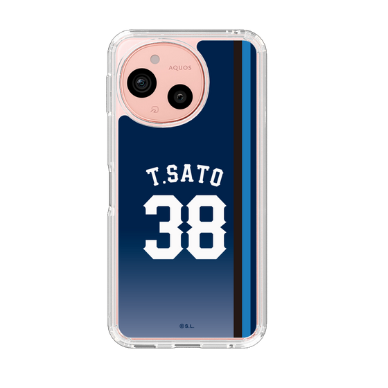 スリムプロテクションケース［ 埼玉西武ライオンズ- #38 T.SATO - ビジター ］