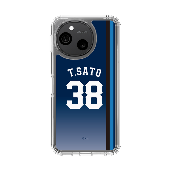 スリムプロテクションケース［ 埼玉西武ライオンズ- #38 T.SATO - ビジター ］