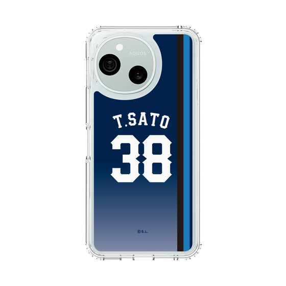 スリムプロテクションケース［ 埼玉西武ライオンズ- #38 T.SATO - ビジター ］