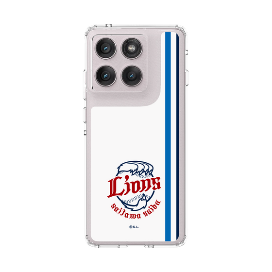 スリムプロテクションケース［ 埼玉西武ライオンズ- ロゴ - ホワイト ］