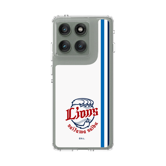 スリムプロテクションケース［ 埼玉西武ライオンズ- ロゴ - ホワイト ］