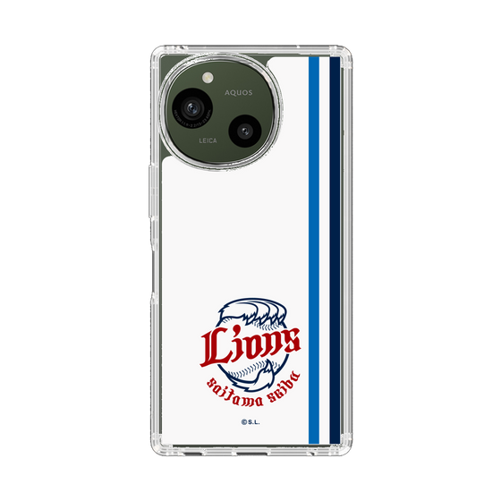 スリムプロテクションケース［ 埼玉西武ライオンズ- ロゴ - ホワイト ］