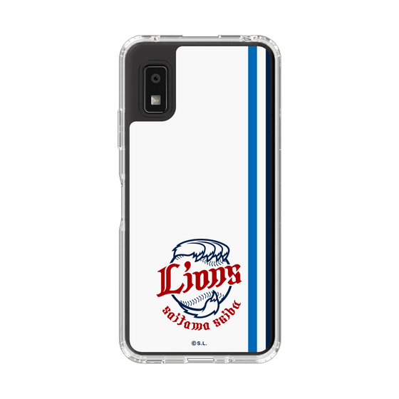 スリムプロテクションケース［ 埼玉西武ライオンズ- ロゴ - ホワイト ］