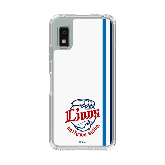 スリムプロテクションケース［ 埼玉西武ライオンズ- ロゴ - ホワイト ］