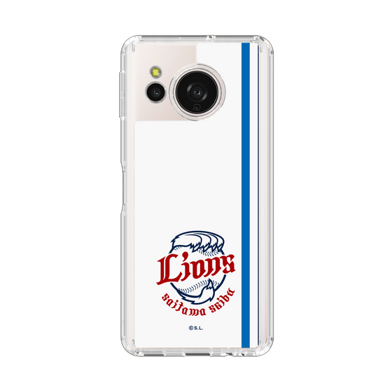 スリムプロテクションケース［ 埼玉西武ライオンズ- ロゴ - ホワイト ］