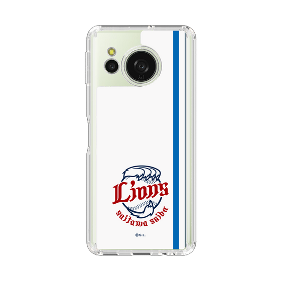 スリムプロテクションケース［ 埼玉西武ライオンズ- ロゴ - ホワイト ］