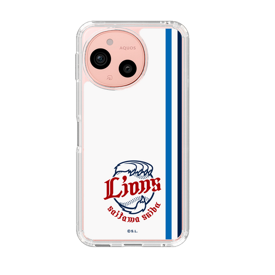 スリムプロテクションケース［ 埼玉西武ライオンズ- ロゴ - ホワイト ］