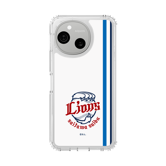 スリムプロテクションケース［ 埼玉西武ライオンズ- ロゴ - ホワイト ］