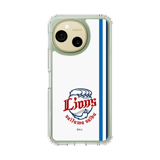 スリムプロテクションケース［ 埼玉西武ライオンズ- ロゴ - ホワイト ］