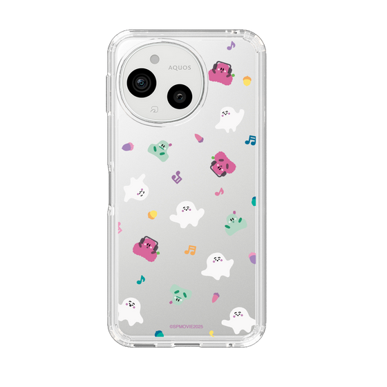 スリムプロテクションケース［ シナぷしゅ THE MOVIE - どんぐりアイランド - 総柄 ］