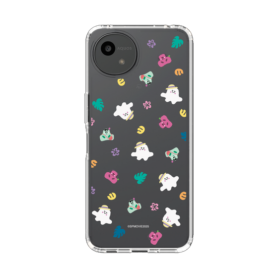 スリムプロテクションケース［ シナぷしゅ THE MOVIE - バカンス - 総柄 ］