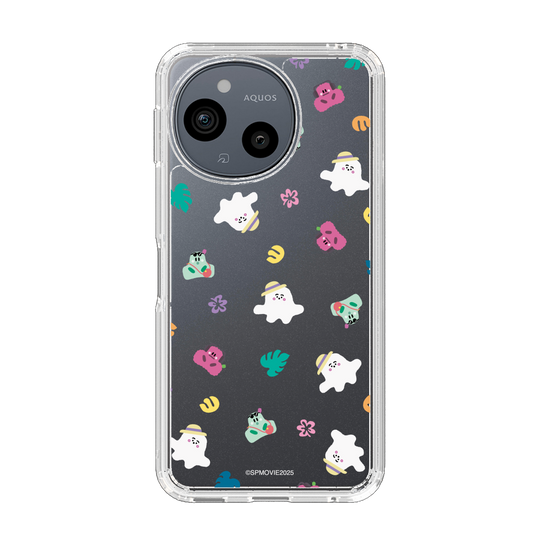 スリムプロテクションケース［ シナぷしゅ THE MOVIE - バカンス - 総柄 ］