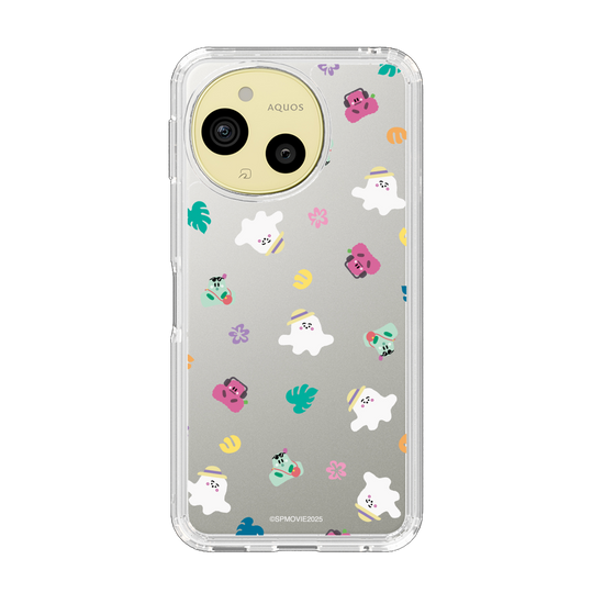 スリムプロテクションケース［ シナぷしゅ THE MOVIE - バカンス - 総柄 ］