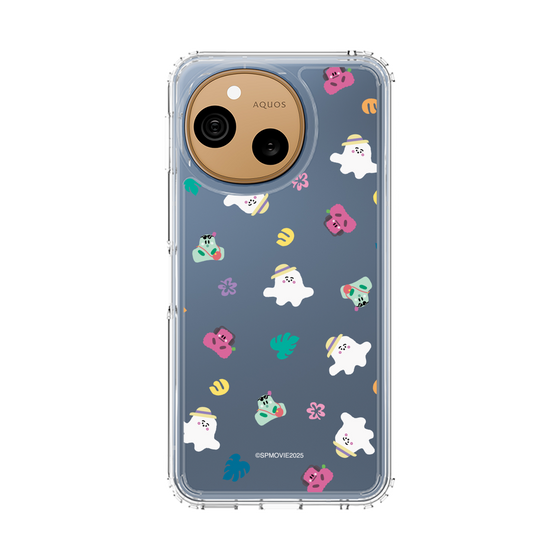 スリムプロテクションケース［ シナぷしゅ THE MOVIE - バカンス - 総柄 ］