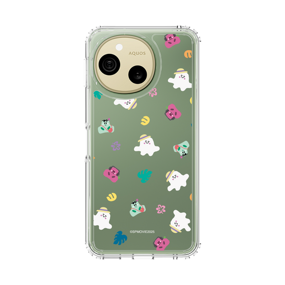 スリムプロテクションケース［ シナぷしゅ THE MOVIE - バカンス - 総柄 ］