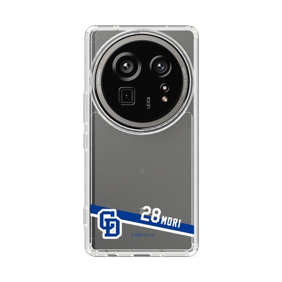 スリムプロテクションケース［ 中日ドラゴンズ - #28 森 博人 ］