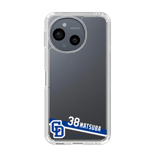 スリムプロテクションケース［ 中日ドラゴンズ - #38 松葉 貴大 ］