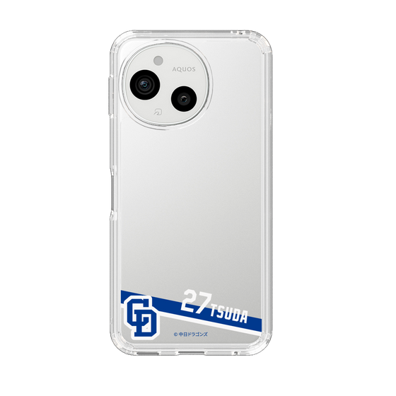 スリムプロテクションケース［ 中日ドラゴンズ - #27 津田 啓史 ］