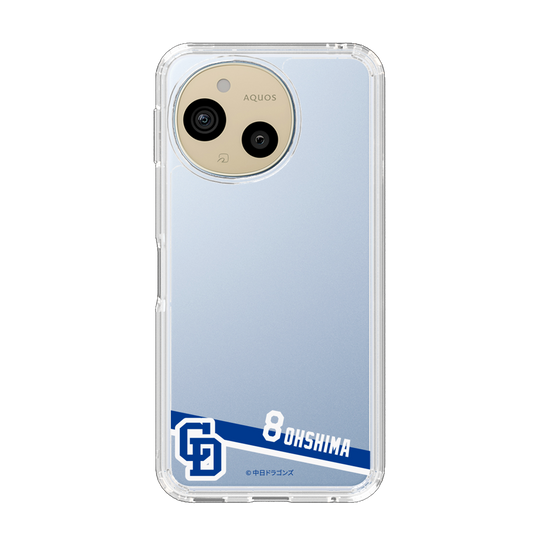 スリムプロテクションケース［ 中日ドラゴンズ - #8 大島 洋平 ］