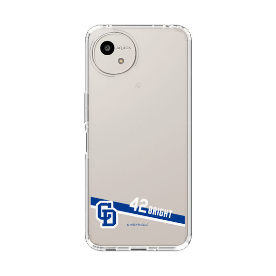 スリムプロテクションケース［ 中日ドラゴンズ - #42 ブライト 健太 ］