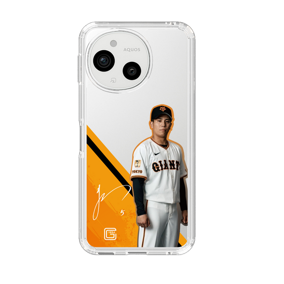 スリムプロテクションケース［ 読売ジャイアンツ - #5 KADOWAKI -サイン ］