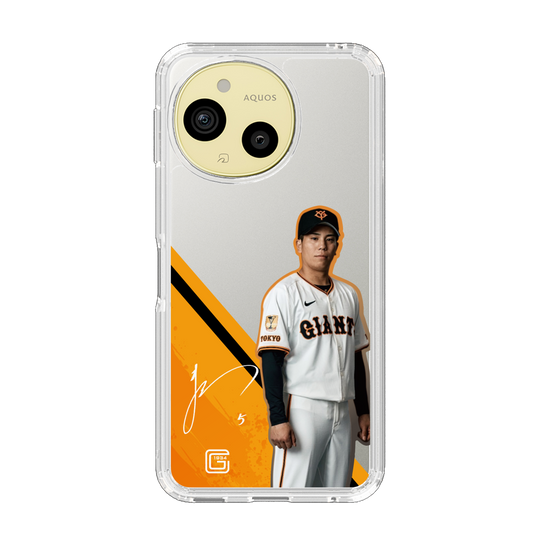 スリムプロテクションケース［ 読売ジャイアンツ - #5 KADOWAKI -サイン ］