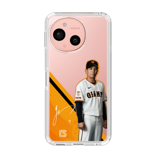 スリムプロテクションケース［ 読売ジャイアンツ - #5 KADOWAKI -サイン ］