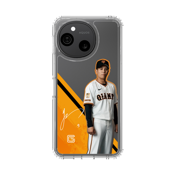 スリムプロテクションケース［ 読売ジャイアンツ - #5 KADOWAKI -サイン ］