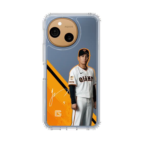 スリムプロテクションケース［ 読売ジャイアンツ - #5 KADOWAKI -サイン ］
