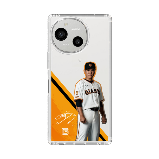 スリムプロテクションケース［ 読売ジャイアンツ - #6 SAKAMOTO -サイン ］