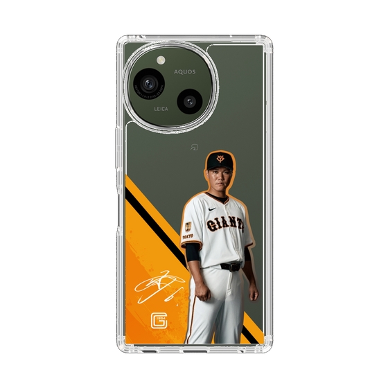 スリムプロテクションケース［ 読売ジャイアンツ - #6 SAKAMOTO -サイン ］