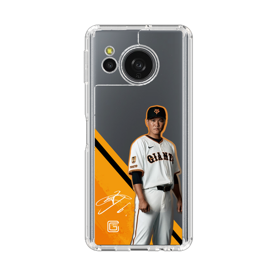 スリムプロテクションケース［ 読売ジャイアンツ - #6 SAKAMOTO -サイン ］