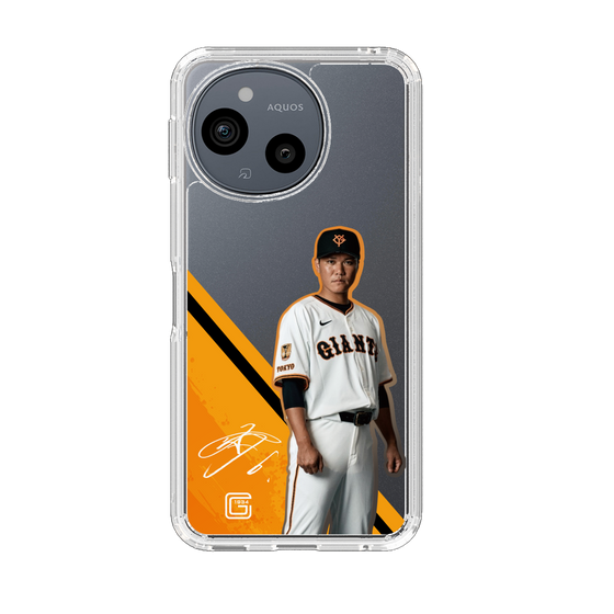 スリムプロテクションケース［ 読売ジャイアンツ - #6 SAKAMOTO -サイン ］