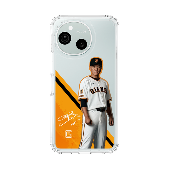 スリムプロテクションケース［ 読売ジャイアンツ - #6 SAKAMOTO -サイン ］