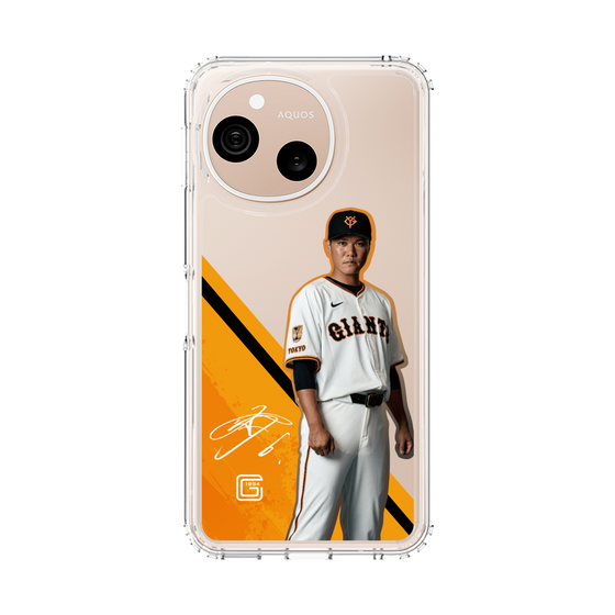 スリムプロテクションケース［ 読売ジャイアンツ - #6 SAKAMOTO -サイン ］