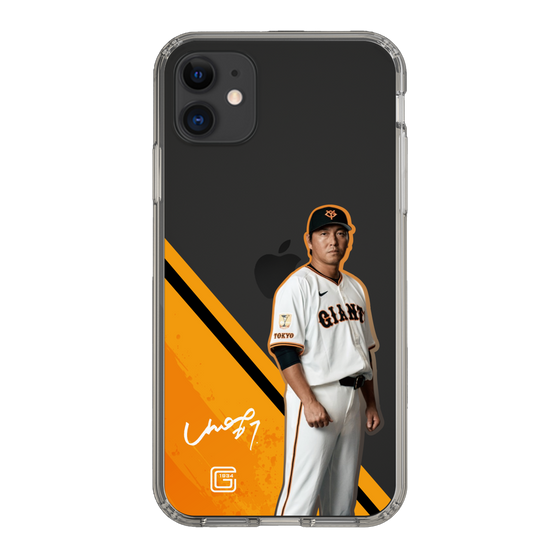 スリムプロテクションケース［ 読売ジャイアンツ - #7 CHONO -サイン ］