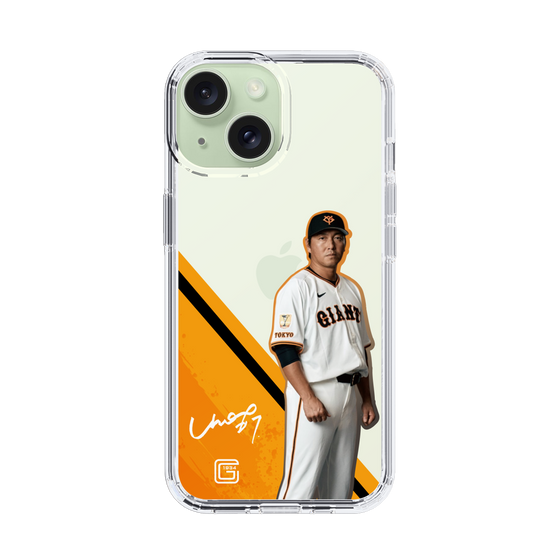 スリムプロテクションケース［ 読売ジャイアンツ - #7 CHONO -サイン ］
