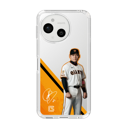 スリムプロテクションケース［ 読売ジャイアンツ - #8 MARU -サイン ］