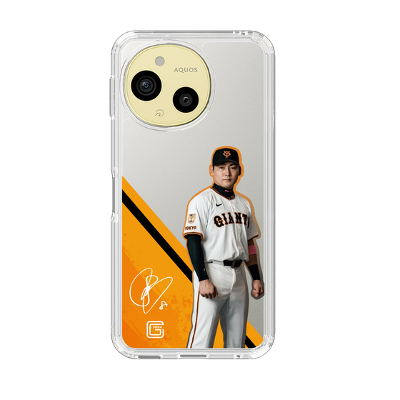 スリムプロテクションケース［ 読売ジャイアンツ - #8 MARU -サイン ］