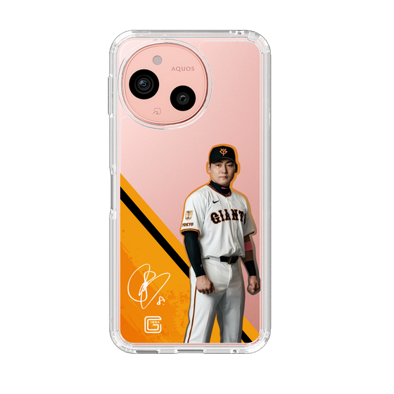 スリムプロテクションケース［ 読売ジャイアンツ - #8 MARU -サイン ］