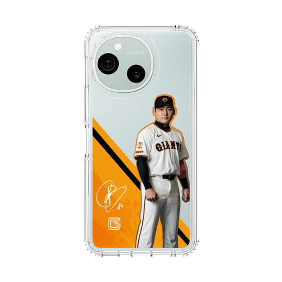 スリムプロテクションケース［ 読売ジャイアンツ - #8 MARU -サイン ］