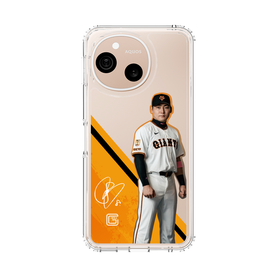 スリムプロテクションケース［ 読売ジャイアンツ - #8 MARU -サイン ］