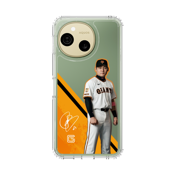 スリムプロテクションケース［ 読売ジャイアンツ - #8 MARU -サイン ］