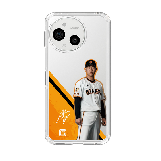 スリムプロテクションケース［ 読売ジャイアンツ - #19 YAMASAKI -サイン ］