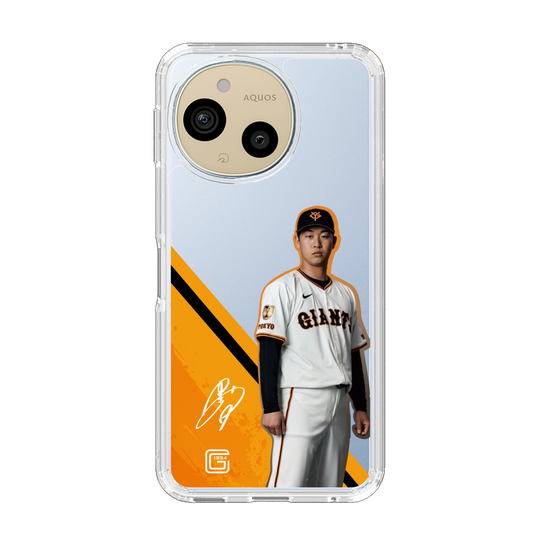 スリムプロテクションケース［ 読売ジャイアンツ - #19 YAMASAKI -サイン ］