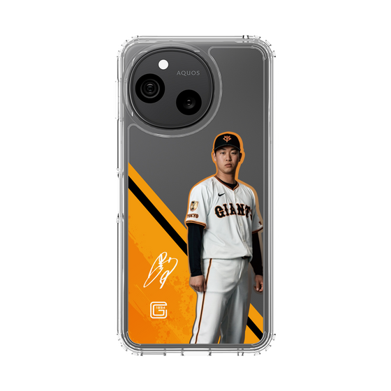 スリムプロテクションケース［ 読売ジャイアンツ - #19 YAMASAKI -サイン ］